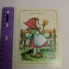 Help the Little Children Get Well Soon Little Girl in Red Bonnet