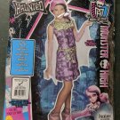 Haunted Monster High Pink Draculaura Costume Dress & Belt ONLY Size Child's Med