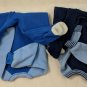 Boys Sleeper Footed PJs Mixed Lot of 2 Gerber 12M Blue w/ Lion & Car