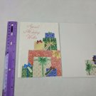 Christmas Holiday Card Wrapped Gifts Presents Special Holiday Wishes