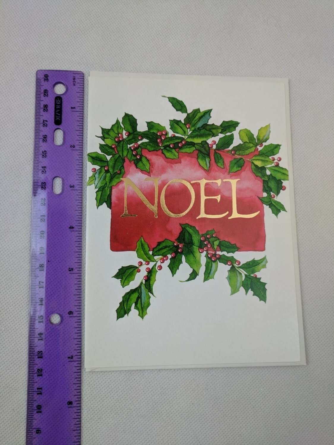 Colors by Design Stephen M. Davis Design NOEL Christmas Holiday Card
