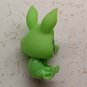 Green Armadillo Plastic Toy Doll Figurine 2" Tall