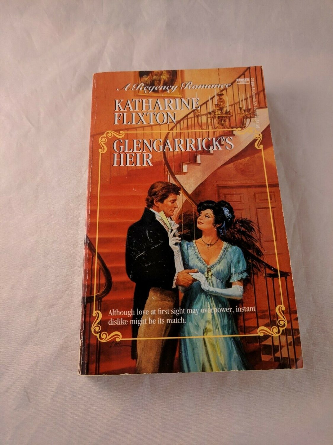 Glengarrick's Heir by Katharine Flixton, Fawcett Crest Regency Romance, PB 1990