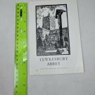 Tewkesbury Abbey VTG Booklet by D.W. MacLagan - Illustrated