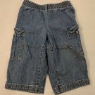 Faded Glory Toddler Boy Medium Denim Jeans Elastic Waist Pants Size 12M