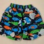 Carter's Infant Boys Swim Trunks Size 18M Blue Green Orange Fish Print