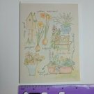 Paralyzed Veterans PVA Susana England Blank Note Card "Through the garden"