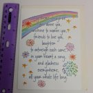 Jessica Sporn for United Spinal Association Blank Note Card Stars Above You