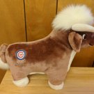 Animal Fair Carl Buddig Buddi Bull w/ Cubs 2001 Baseball Logo Stuffed Animal 15"