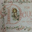 Hallmark Card For Daughter on Valentine's Day Girl w/ Lamb