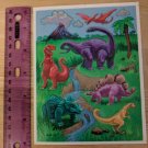 Vintage Hallmark Dinosaurs 1 Unused Sheet of Stickers