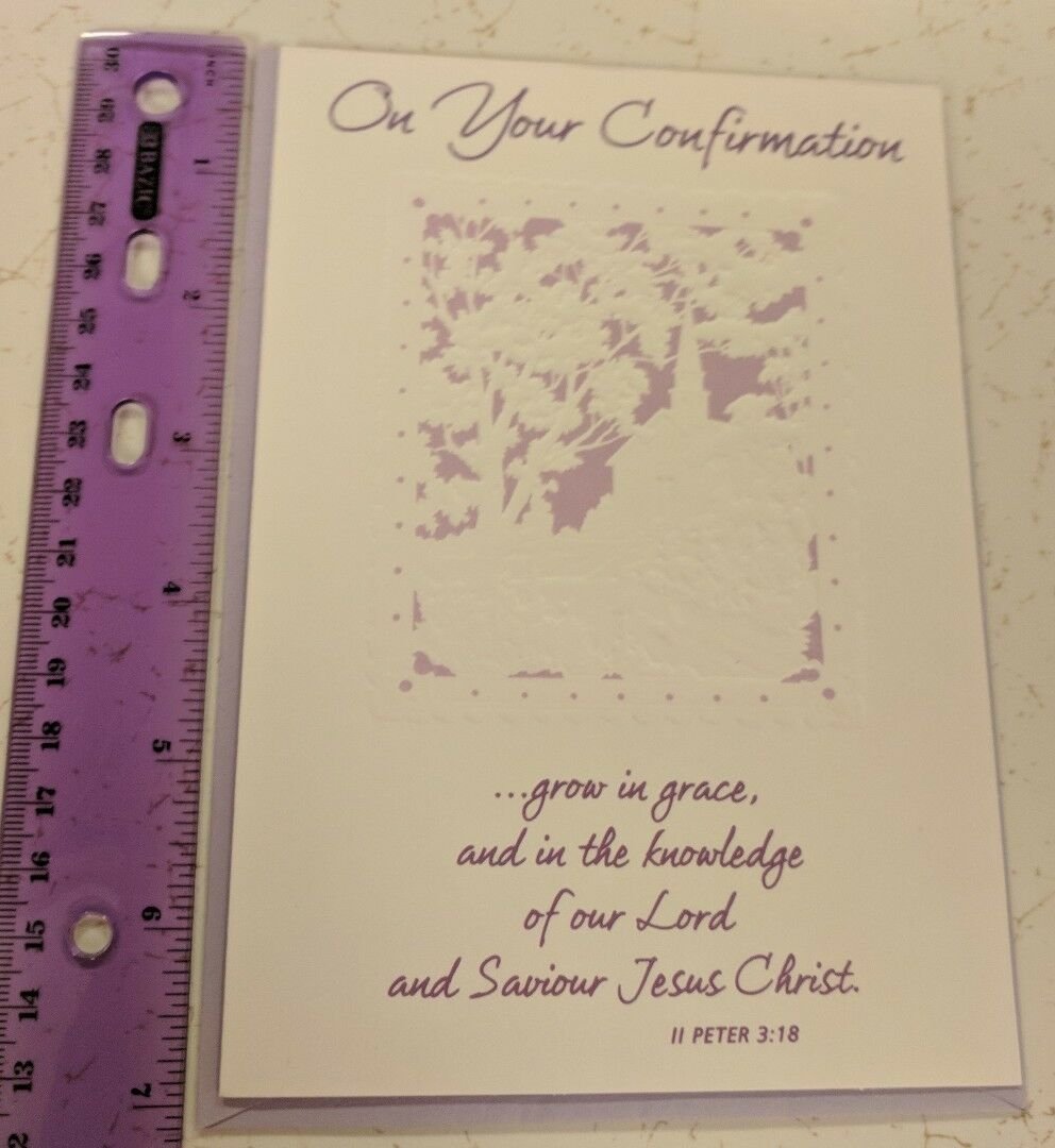 Hallmark Confirmation Congratulations Greeting Card Unused Vintage