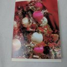 PVA Paralyzed Veterans Christmas Holiday Card Unused VTG Ball Ornaments
