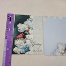 Susan G. Komen Foundation Christmas Holiday Card Cardinal Birds Snowy Tree