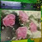 Artis Paper Magic Co Unused Card Get Well Soon, Pink Roses