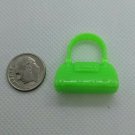 Fashion Doll Neon Green Plastic Purse Handbag Accessory