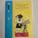 American Greetings VTG Get Well Card Anxiously Awaiting Complete Recovery