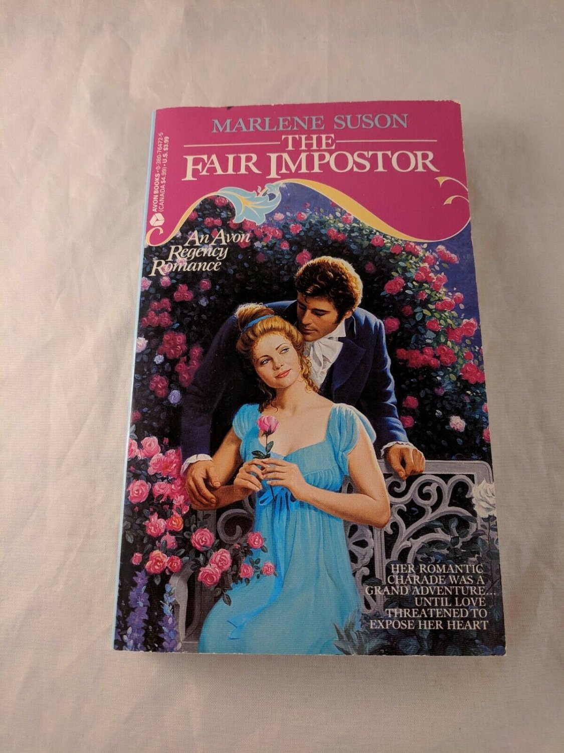 The Fair Impostor by Marlene Suson, Avon Regency Romance, PB 1992
