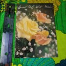 Artis Paper Magic Co Unused Card Special Get-Well Wishes Roses