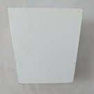 Small White Wall Mount Shelf Home Decor Approx. 5" Long x 4" Deep - Used