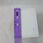 Small White Wall Mount Shelf Home Decor Approx. 5" Long x 4" Deep - Used