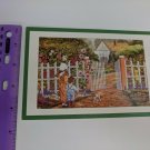 Mouth & Foot Painting Artists Blank Note Card Summer Cottage by Jack Reich