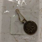 North American Hunting Club Zipper Pull Coin Charm 1.5cm