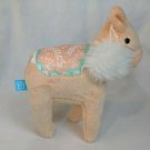 Manhattan Toy DALA Llama Horse Plush Stuffed Animal 9" Tall Peach & Aqua