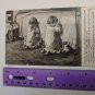 1908 Used Postcard VTG Little Tots Prayer Children & Toys Kneeling at Bedside