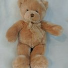 Gund Light Brown Plush Teddy Bear 15" Tulle Bow 46356