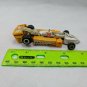 Die-Cast Metal Convertible Robot Yellow/White Formula 1 Race Car AS-IS