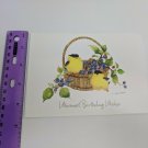 Veterans of Foreign Wars Birthday Card by Valerie Pfeiffer Goldfinch Birds