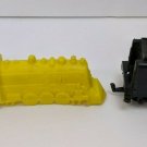 VTG 1970s Plastic Toy Trains Mixed As-Is Lot of 3 3.5"-2" length