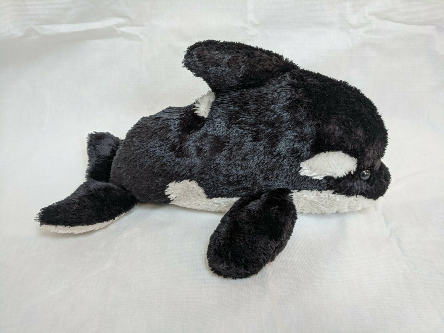 Wild Republic K&M Int Whale Plush Bean-filled Fins 11" Long Stuffed Animal