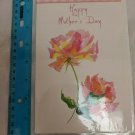 Happy Mother's Day Card Pink Roses I&E Printed in England