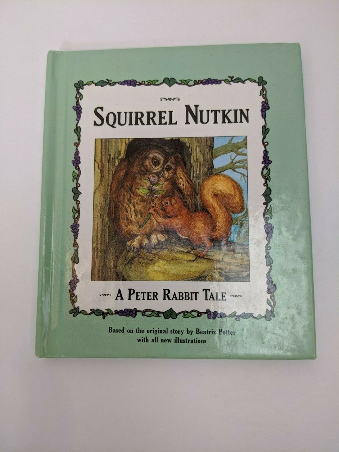 Squirrel Nutkin Beatrix Potter New Color Illustrations HC Story Book
