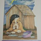 Heart-Felt Greetings II Feeling Under the Weather Puppy Dog Wet Greeting Card