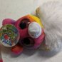Fiesta Pom Pals Rainbow Unicorn Plush Toy Stuffed Animal 5" NWT