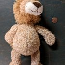 Lion Cat Plush Shaggy Fur Stuffed Animal No Brand on Tag 9"