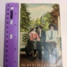 1911 Used Postcard VTG Two-Timing Gentleman w/ Ladies Cleveland OH to MN