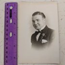 RPPC Roma Photo Studio Philadelphia PA Dressed-up Man w/ Corsage