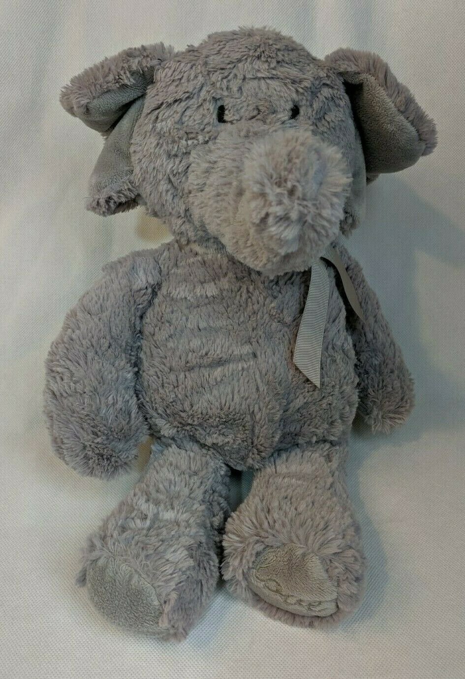 Wendy Bellissimo Gray Elephant Plush Stuffed Animal 15" Crown Crafts Infant