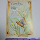 Coronation Collection Greeting Card Speedy Recovery Religious Butterfly