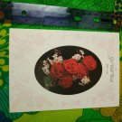 Sunshine Card Unused Vintage A Get Well Wish For You Red Roses