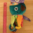 Tomy Captain Calamari Lamaze Octopus Pirate Developmental Baby Plush Toy