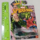 Marvel Spider-Man Hot Wheels Diecast POWER BOMB Car New MOC 3/6 Gray/Green