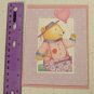 Current Inc Brightsides Valentine's Day Bear by R Dean Grist Card Unused Vintage