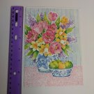 Current Inc Pamela Berlute Fouts Floral & Fruit Birthday Greeting Card