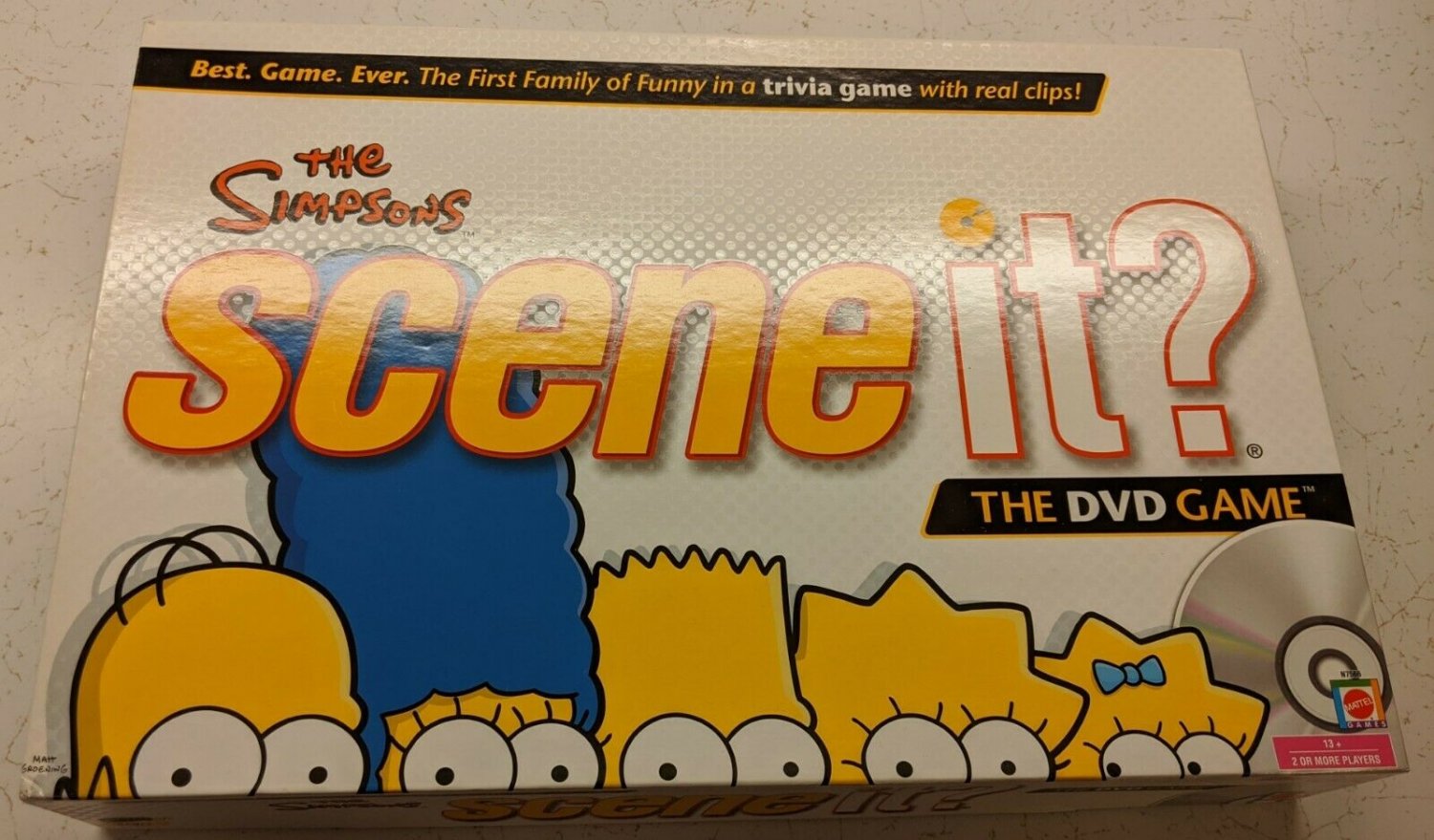 The Simpsons Scene It? DVD Board Game Regular Version