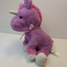 Animal Adventure Unicorn Pony Purple/Pink 10" Tall Plush Stuffed Animal 2018